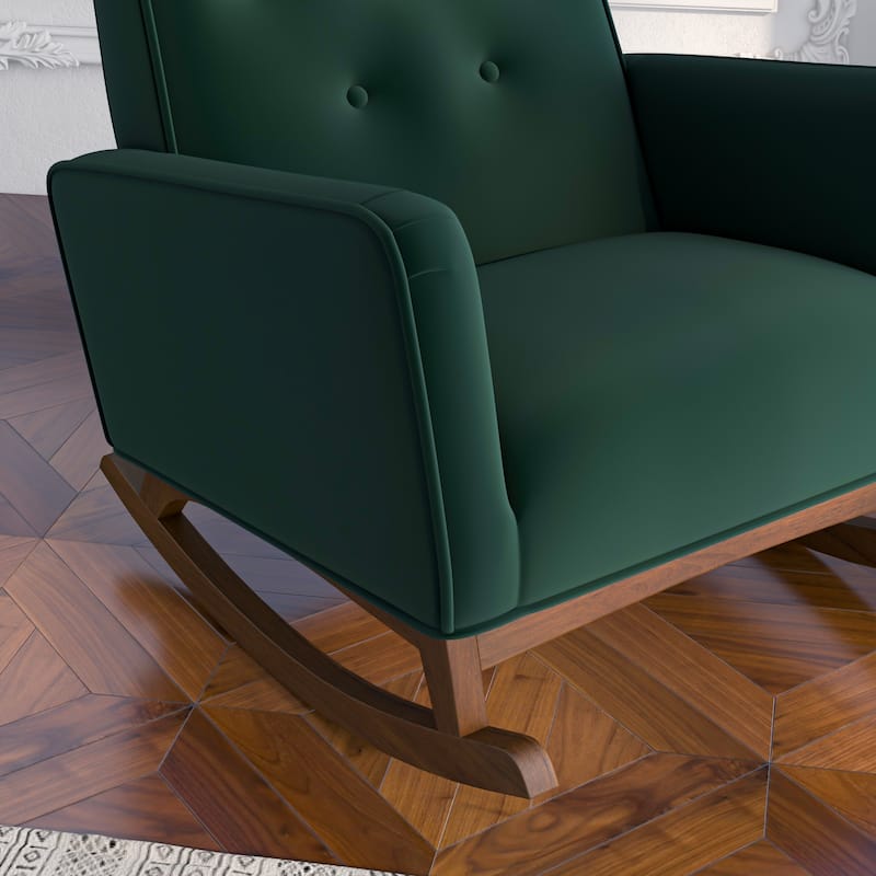 Westminister Modern Indoor Nursery Rocking Armchair for Bedroom and Livingroom