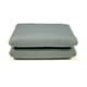 preview thumbnail 5 of 44, Sunbrella 20 x 18 solid fabric seat pad(2 pack) - 20"W x 18"D x 2.5"H Canvas Spa
