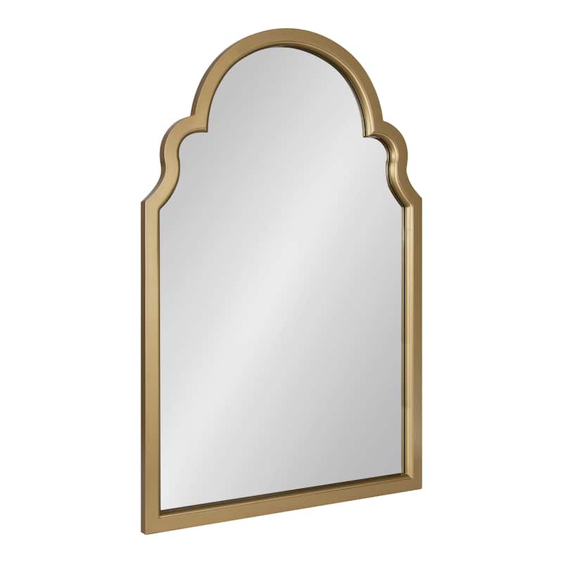 Kate and Laurel Hogan Arch Framed Mirror - 24x36 - Gold
