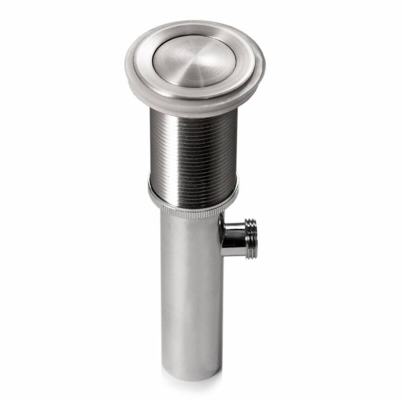 Houzer Overflow Assembly - Stainless Steel - Stainless Steel
