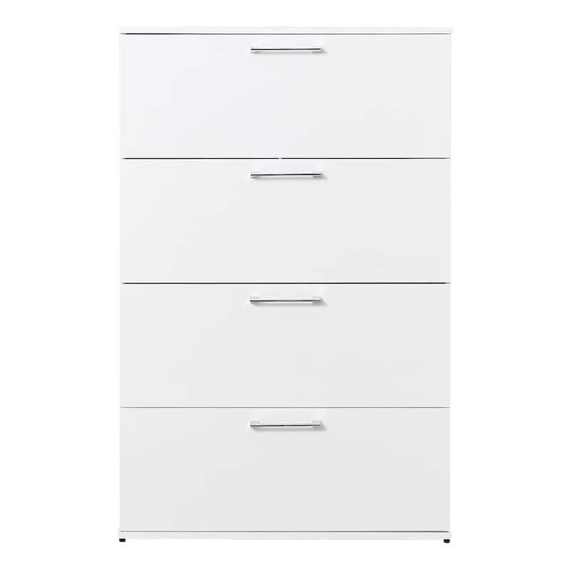 Bliss Glossy Four-Drawer Jumbo Chest