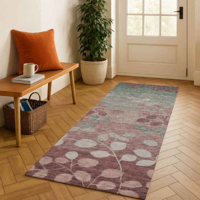 Premium Washable Super Soft Mayfield Rug - Blush - 2'3" x 7'6"