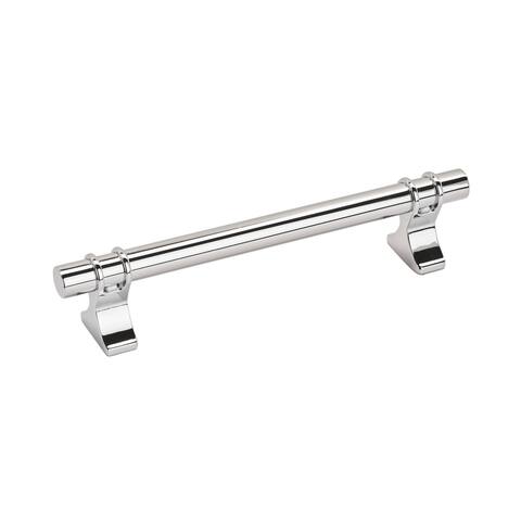 Davenport 5-1/16 in (128 mm) Center-to-Center Polished Chrome Cabinet Pull - 5.063