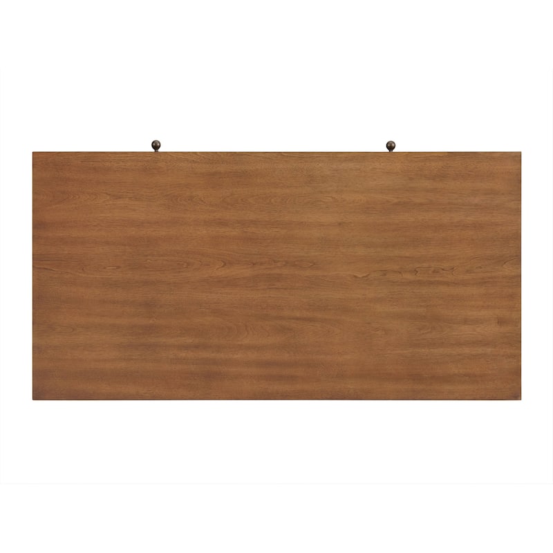 Mid-Century Modern 2-Drawer 48" Cinnamon Coffee Table