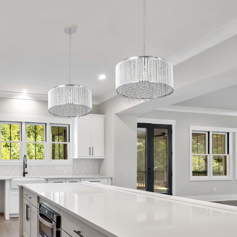 Crystal chandelier- don't have bulb