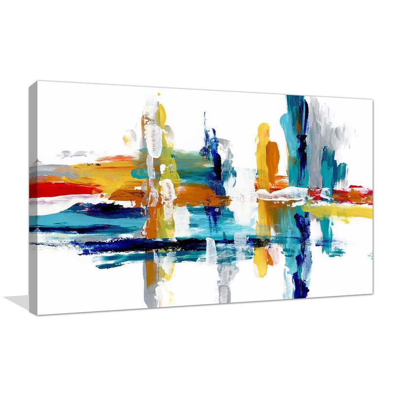 "Captive Color III " by Katrina Craven Print on Canvas