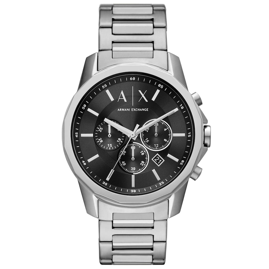 Armani Exchange Men's Classic Black Dial Watch - AX1720 - 6 (36)