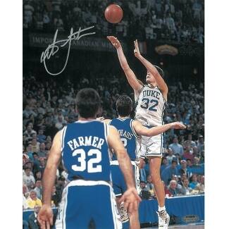 Shop Christian Laettner Signed Duke Blue Devils Vertical 16x20