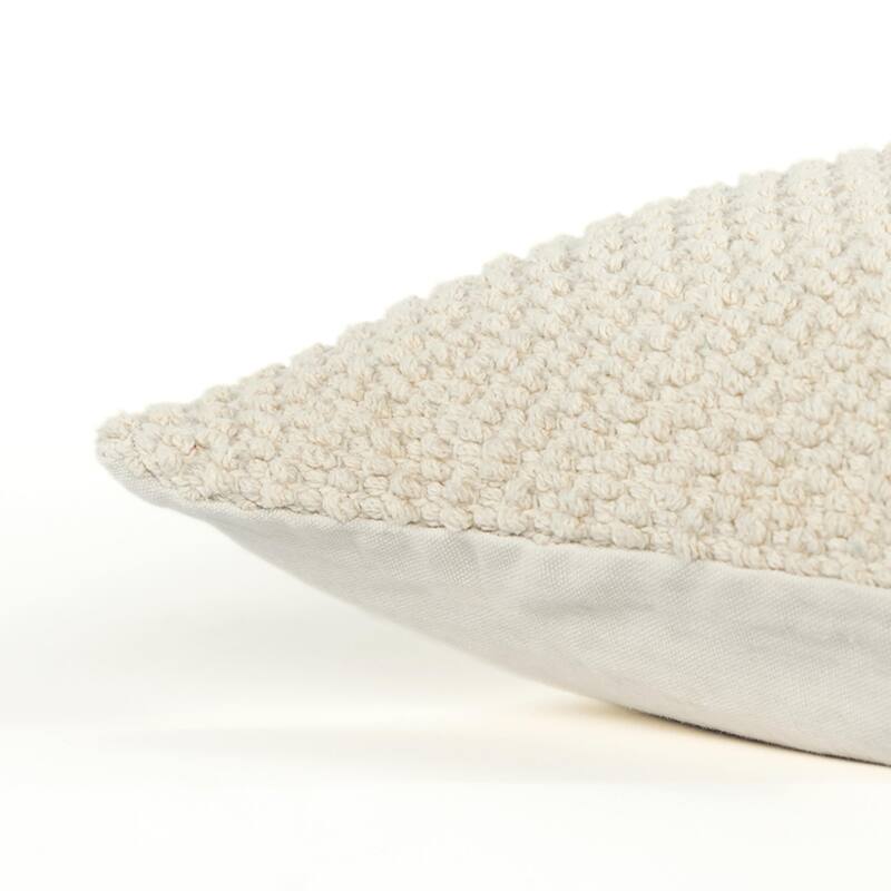 Solid Light Texture Pillow Cover