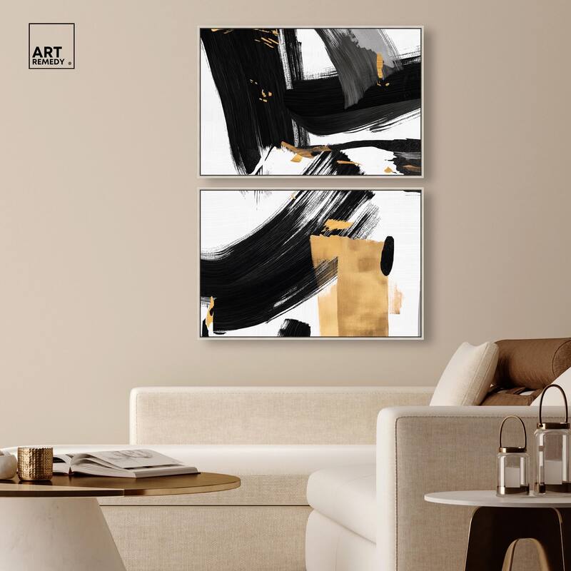 Refined Simplicity Canvas Set of 2 by Art Remedy