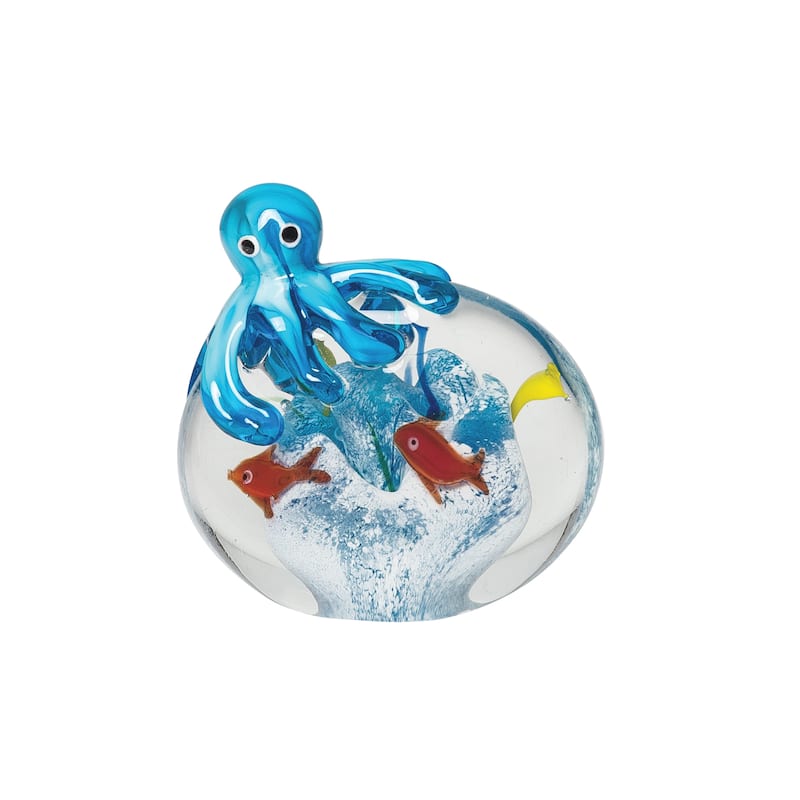 Octopus/Seaworld Glass Figurine