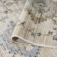 preview thumbnail 6 of 9, KALATY Chateau Cream Floral Lattice Area Rug
