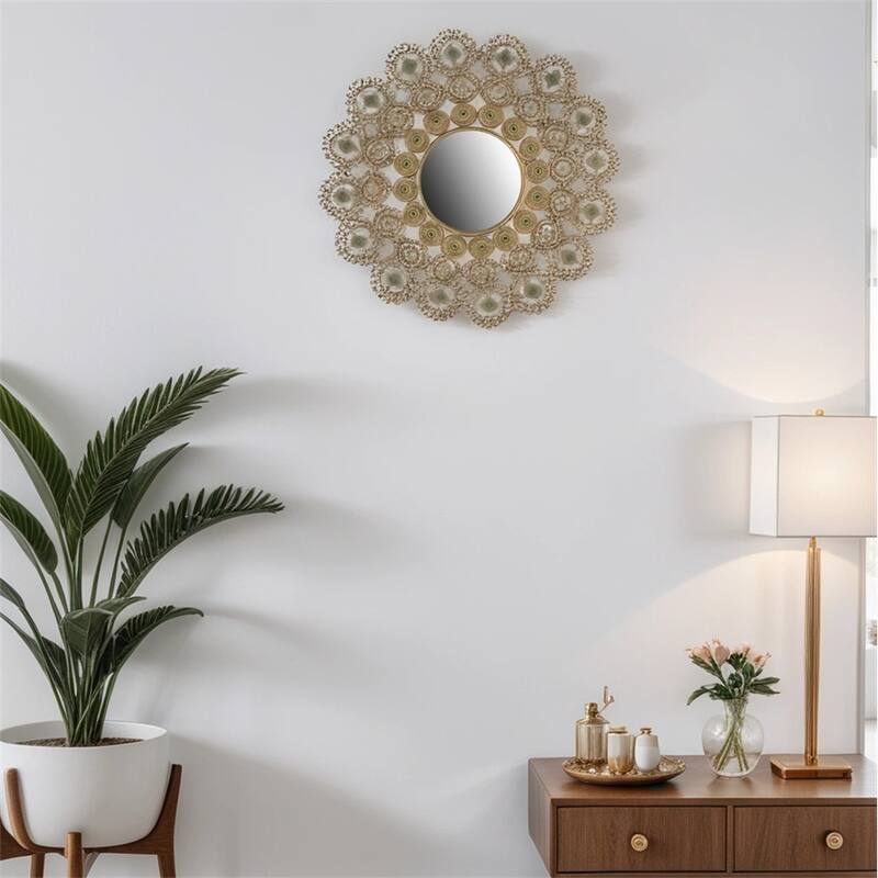 D38x3.5" Mcguire Medallion Mirror