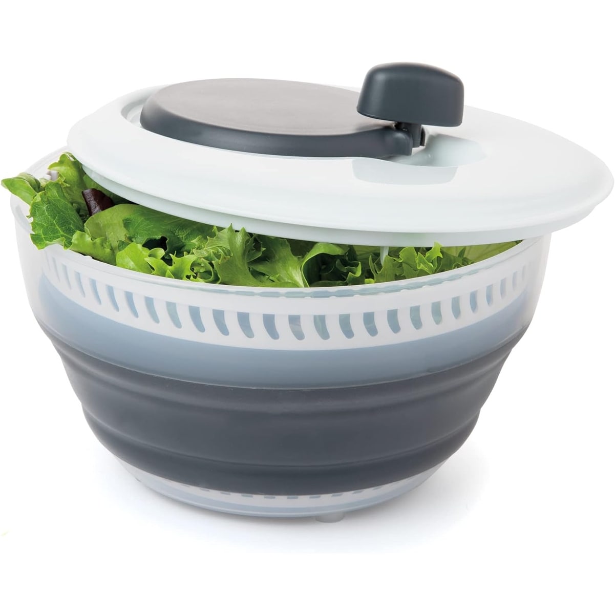 Progressive International CSS-1 Collapsible 4 Qt Salad Spinner
