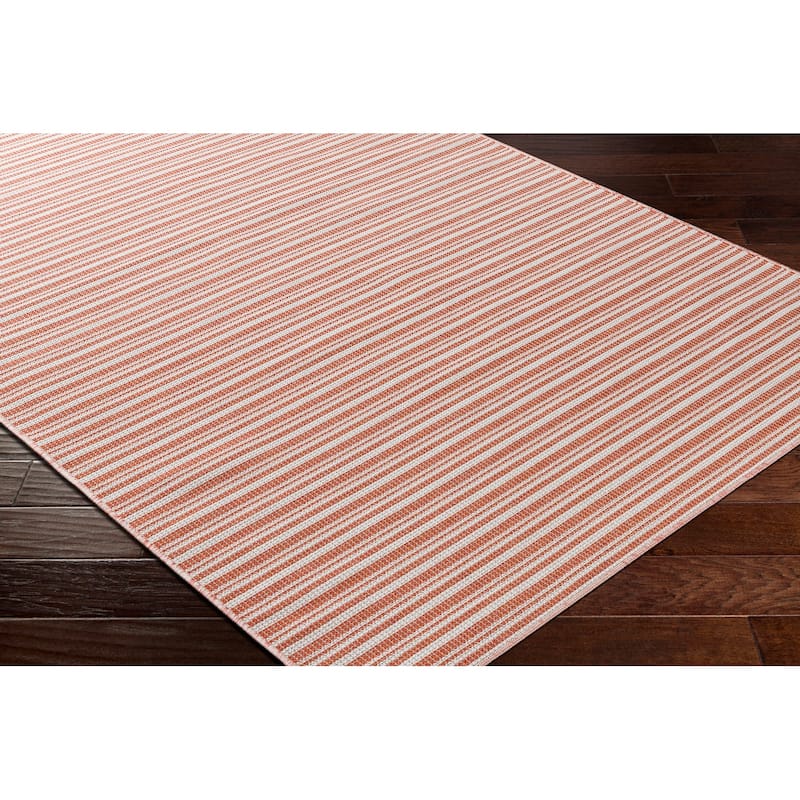 Livabliss Hampton Indoor/ Outdoor Classic Striped Area Rug