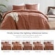 preview thumbnail 86 of 146, Chelsea Square Evans Pinch Pleated Soft Washed Boho Comforter Set