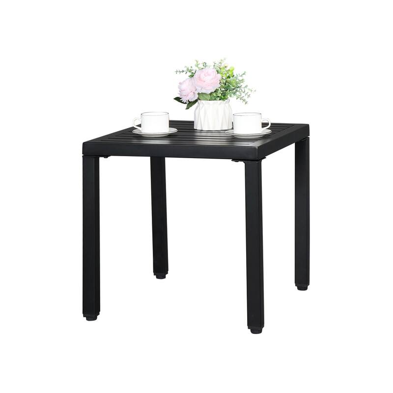 Fashionable and Simple Wrought Iron Side Table