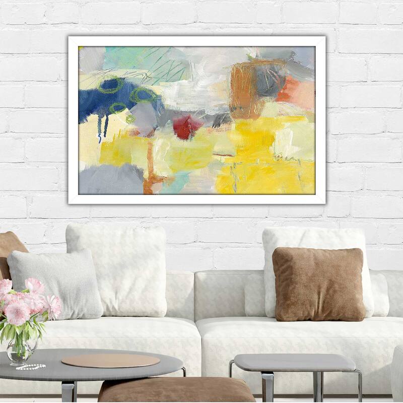 "Summer Rising II Crop" Print on Acrylic