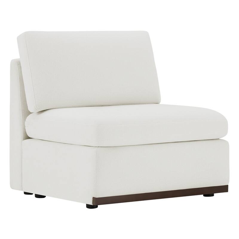 Donna Oversized Modular Sectional Fabric Sofa with Upgraded Wood Base