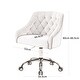 preview thumbnail 5 of 31, Modern Home Office Chair Velvet Swivel Armchair Chair with Soft Seat - 23.00 x 20.00 x 36.00 inch