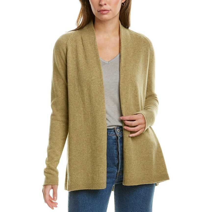 cashmere swing cardigan