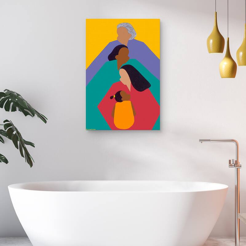 Generations by Synthia SAINT JAMES Canvas Art Print