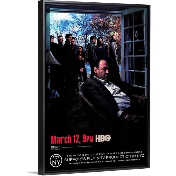 The Sopranos Stretched Canvas Wall Art ~ 9 Sizes hanging ...