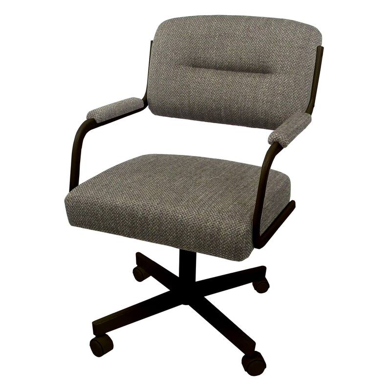 Swivel Kitchen Dining Caster Chair with Wheels - M-110 - N/A