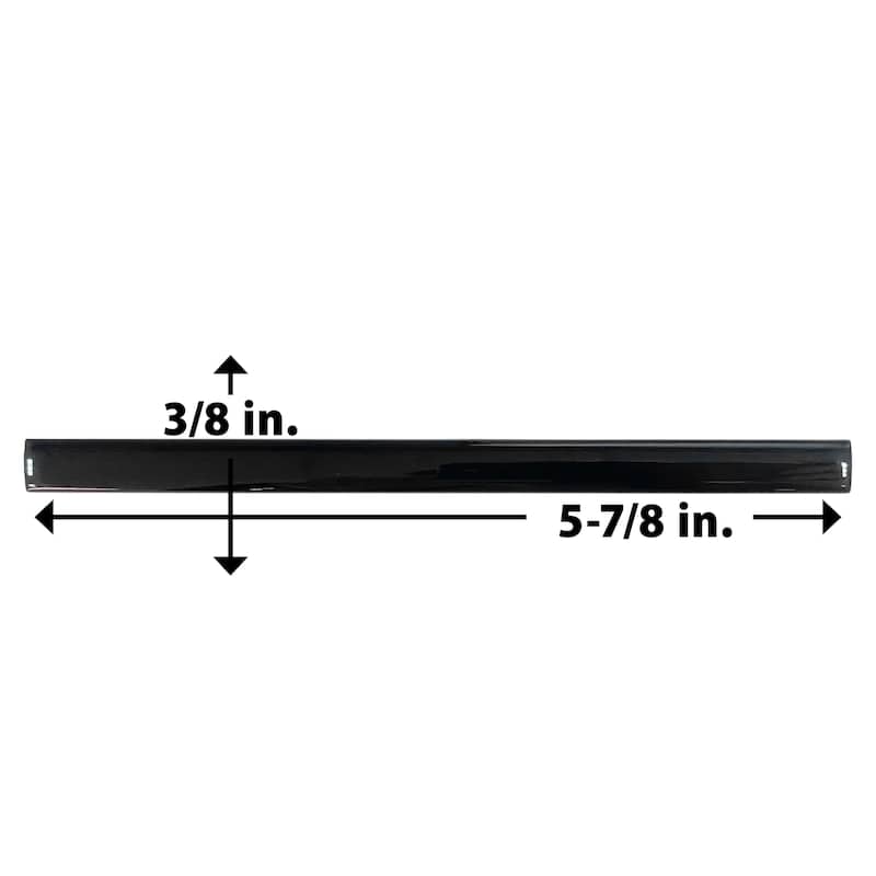 Merola Tile Nero Listelo 3/8" x 5-7/8" Ceramic Wall Trim - (1 Tile)