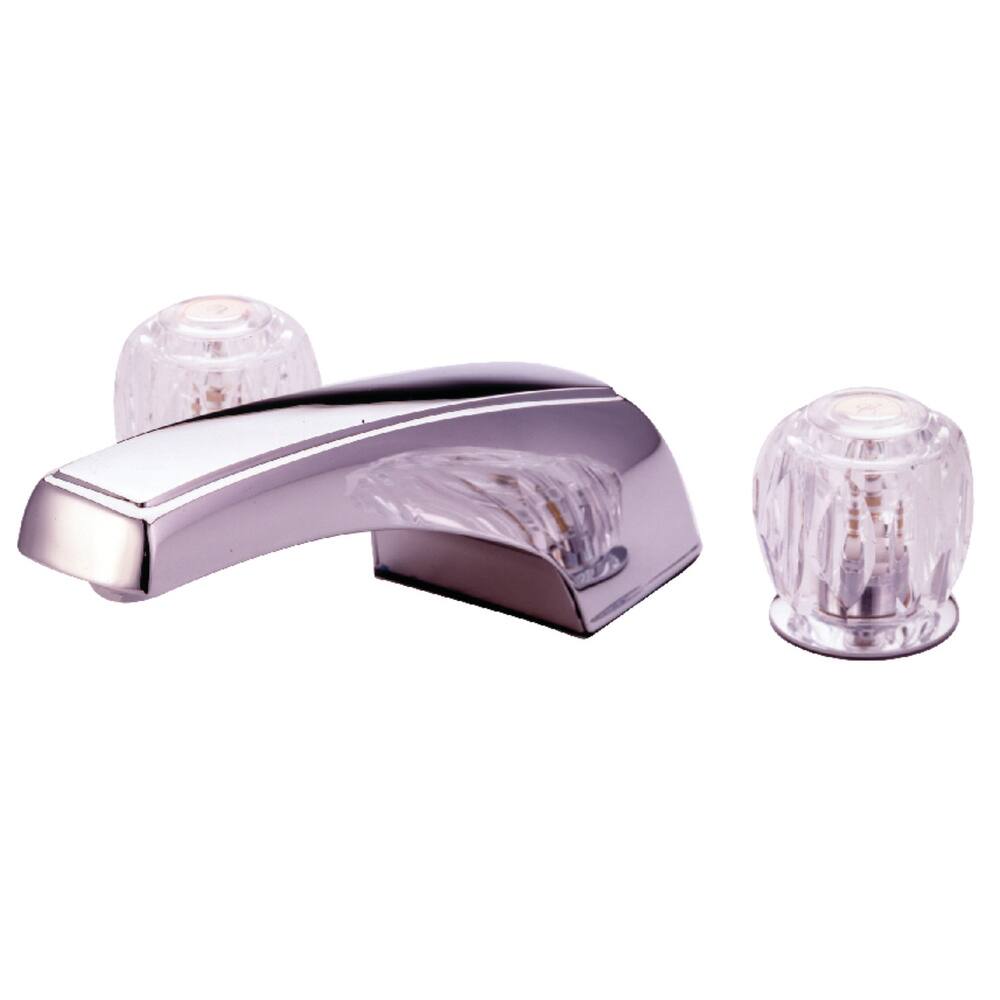 Kingston Brass 3-Hole Deck Mount Roman Tub Faucet in Polished Chrome