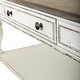 preview thumbnail 15 of 16, Magnolia Manor Antique White Weathered Bark 3-piece Cocktail Table Set