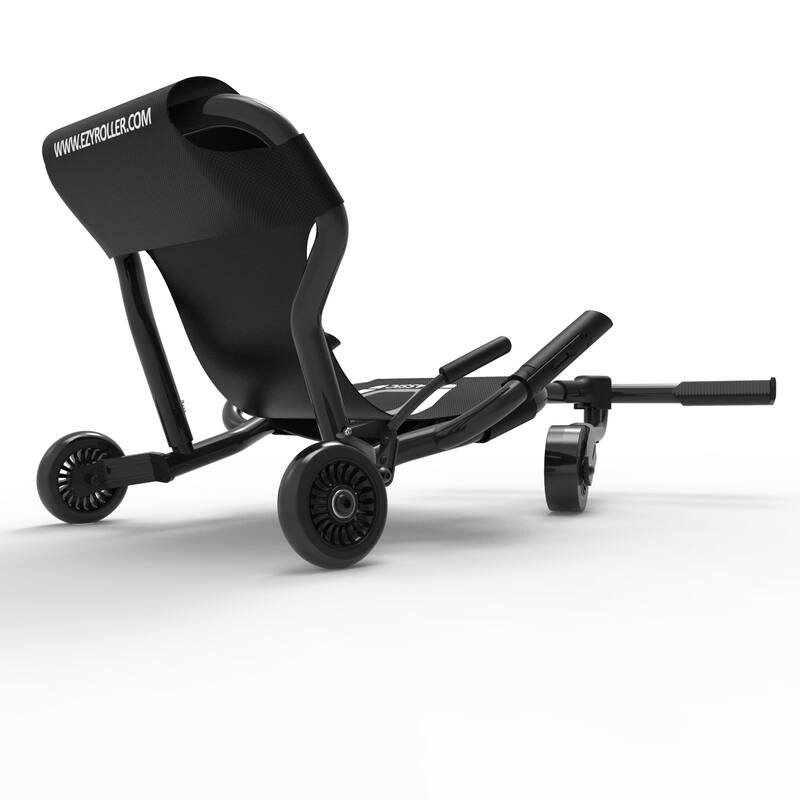 EzyRoller: Classic X Ride-On Scooter, 154lb Capacity, Kids Ages 4+ - Black