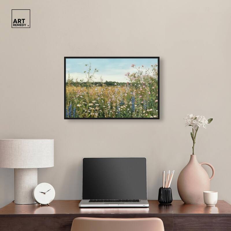 Glimmering Glade Garden II Canvas by Art Remedy