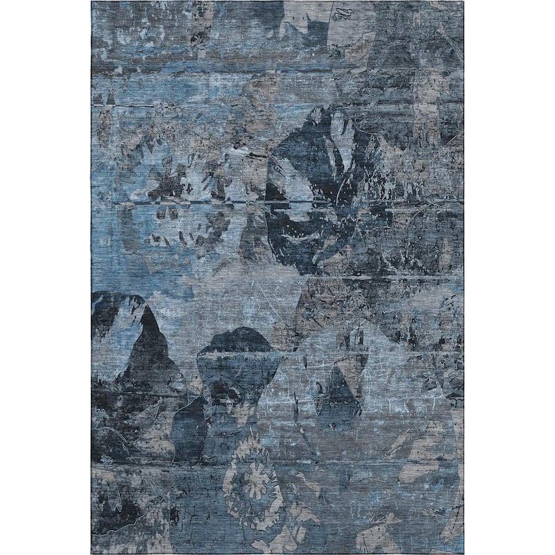 Premium Washable Super Soft Solid Abstract Mayfield Rug