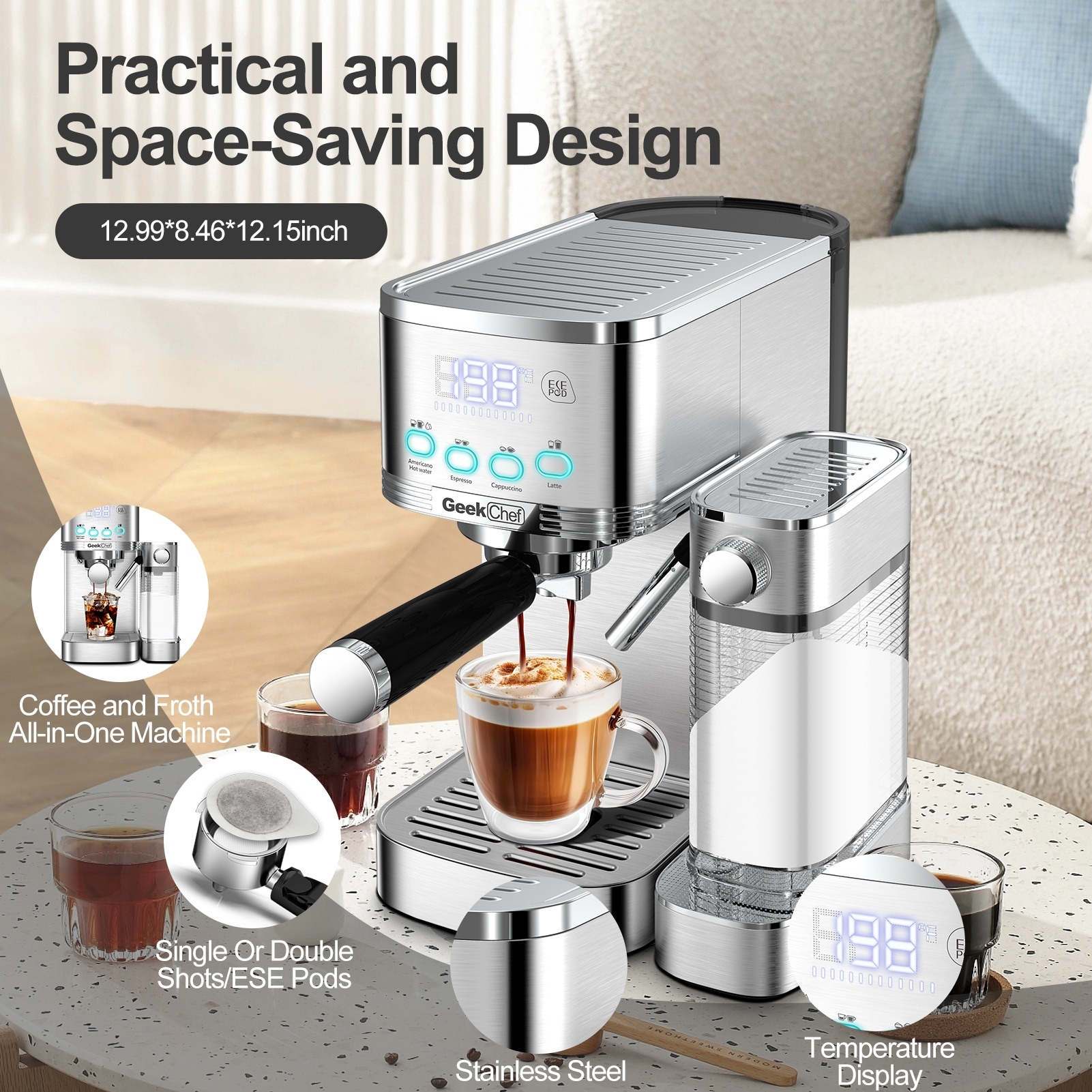 Bed bath and beyond espresso new arrivals