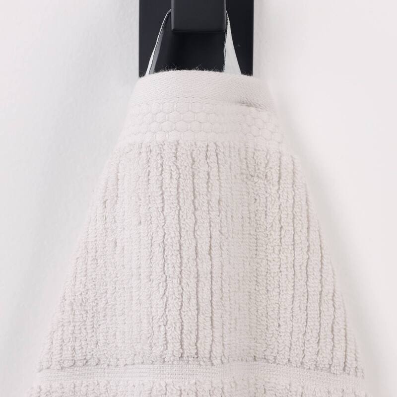 Superior Milo Smart Twist Viscose Cotton Blend Bath Towels, Set of 2