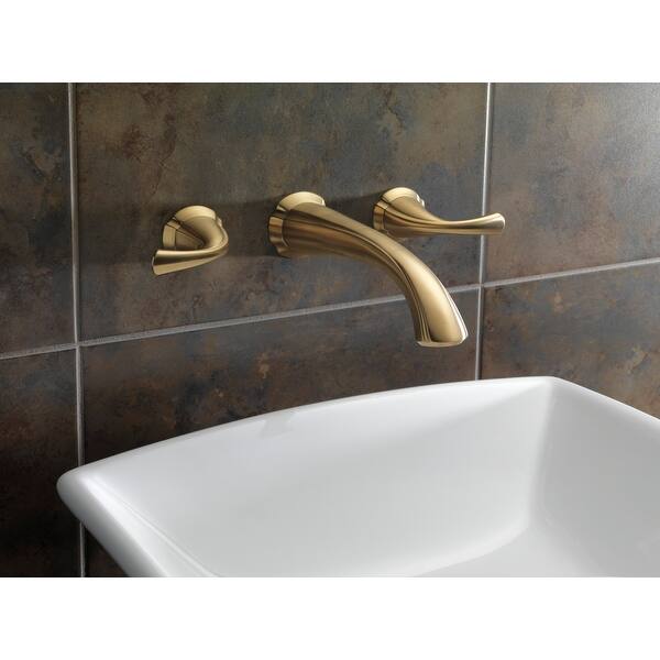 Shop Delta T3592lf Wl Addison Wall Mounted Bathroom Faucet Free