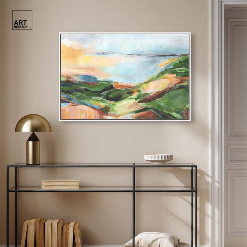 Abstract Landscape Canvas by Art Remedy