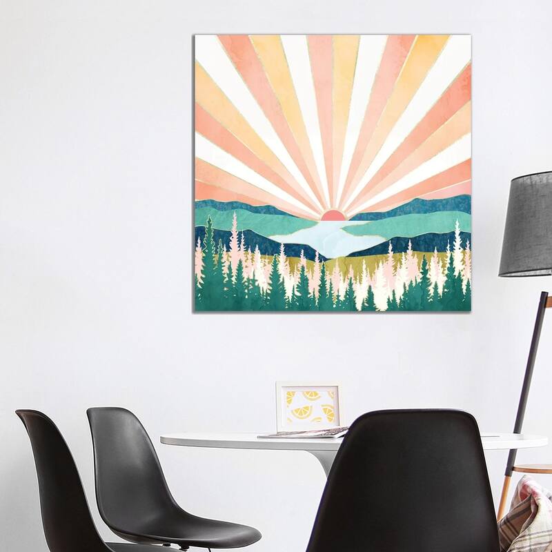 iCanvas "Summer Sunset" by SpaceFrog Designs Canvas Print - 37x37x1.5