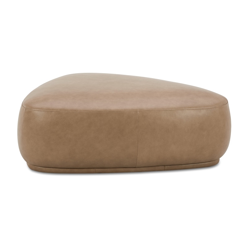 Pebble 44" Rounded Triangle Cocktail Ottoman