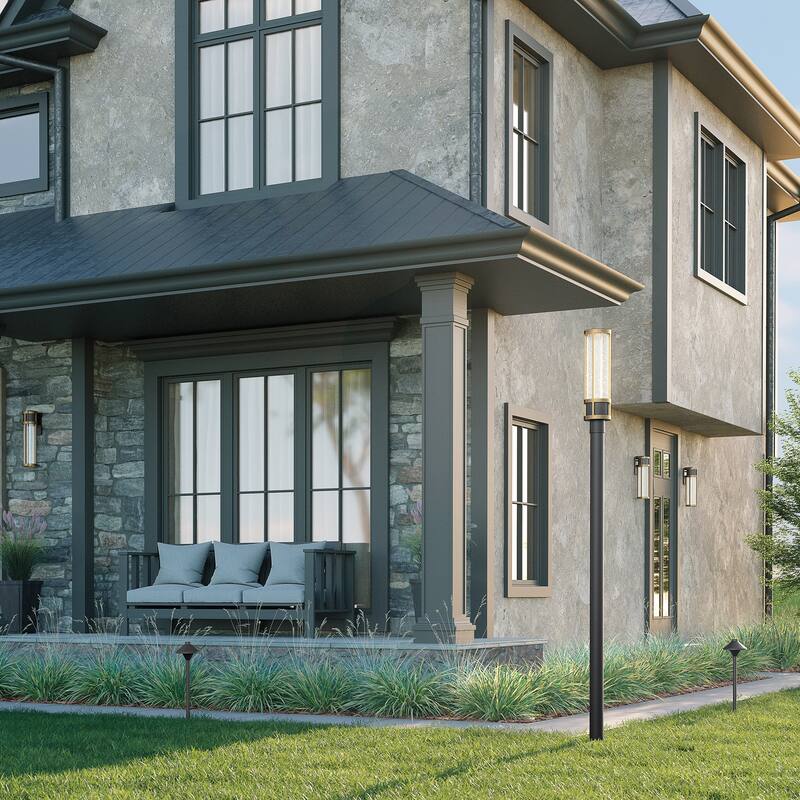 Kichler Lighting 3" x 84" Outdoor Light Post Black