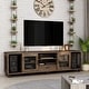 preview thumbnail 4 of 10, Furniture of America Hury 70-inch Rustic TV Console