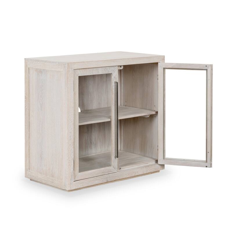 Classic Home Bradley Two-Door Oak Cabinet