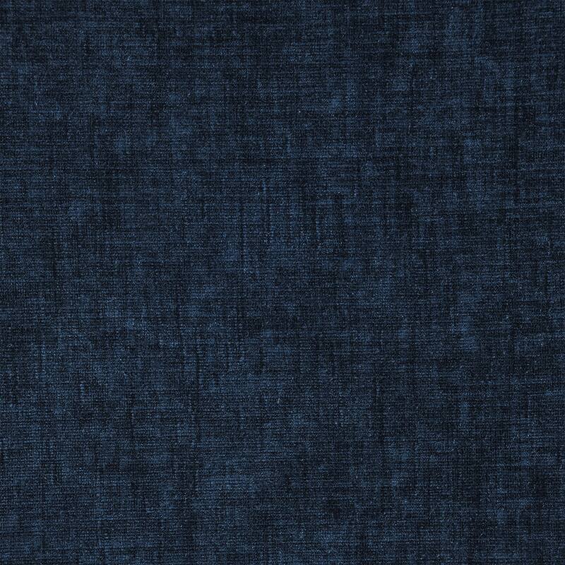 110x55x33" Dark Blue Chenille U-shaped Modular Sofa with 4 Lumbar Pillows for Living Room