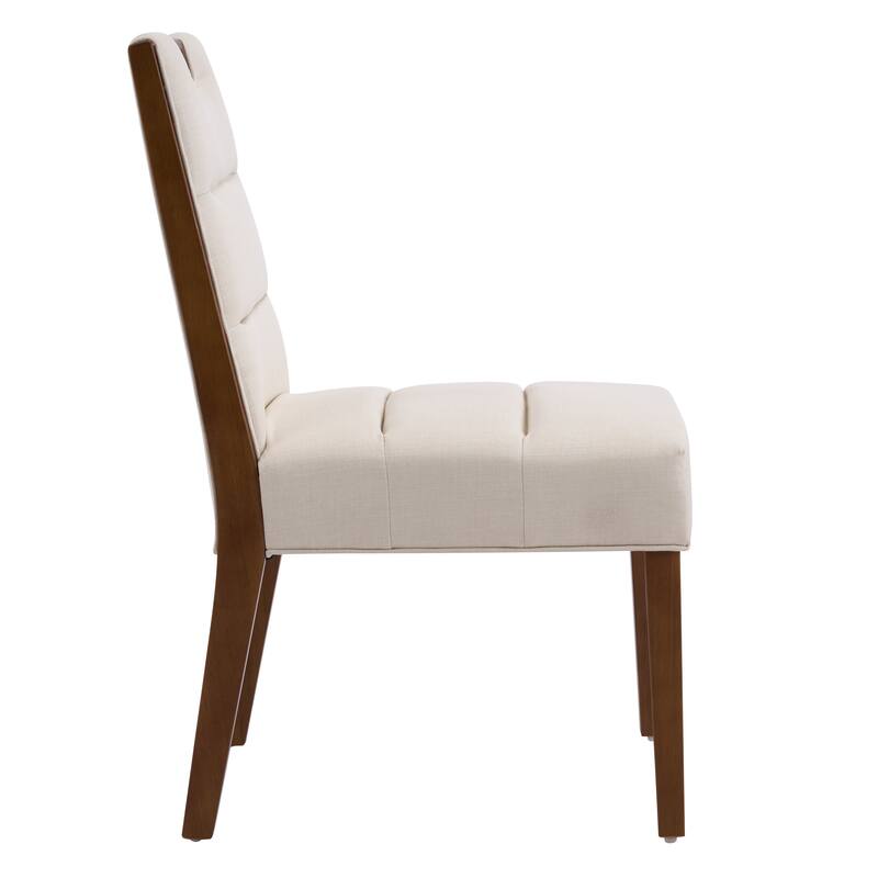 Christopher Knight Home - Modern Wooden Upholstered Dining Chair Set