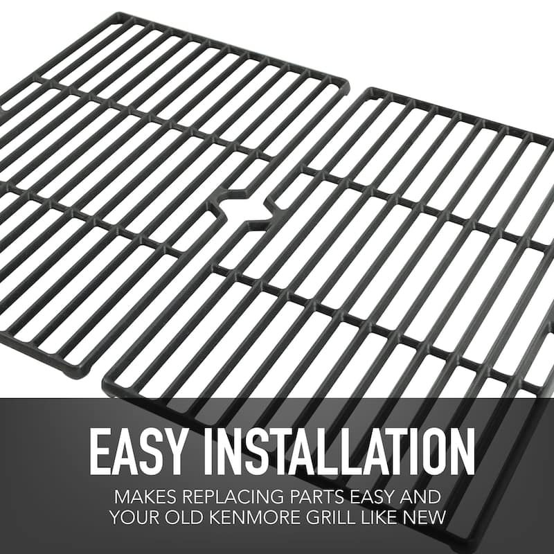 Permasteel Grill Parts for Kenmore 3B Grill Cooking Grates (Set of 2)