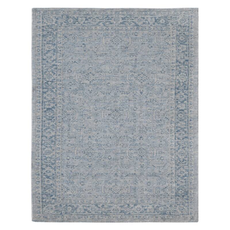 HomeRoots Medallion Traditional Rectangle Area Rug