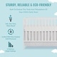 preview thumbnail 4 of 3, Dream On Me Synergy 5-in-1 Convertible Crib And Changer - White