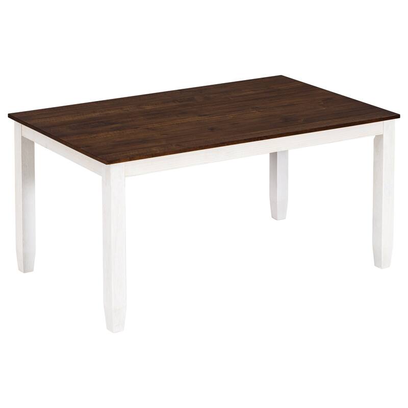 Rustic Style 6-Piece Dining Room Table Set