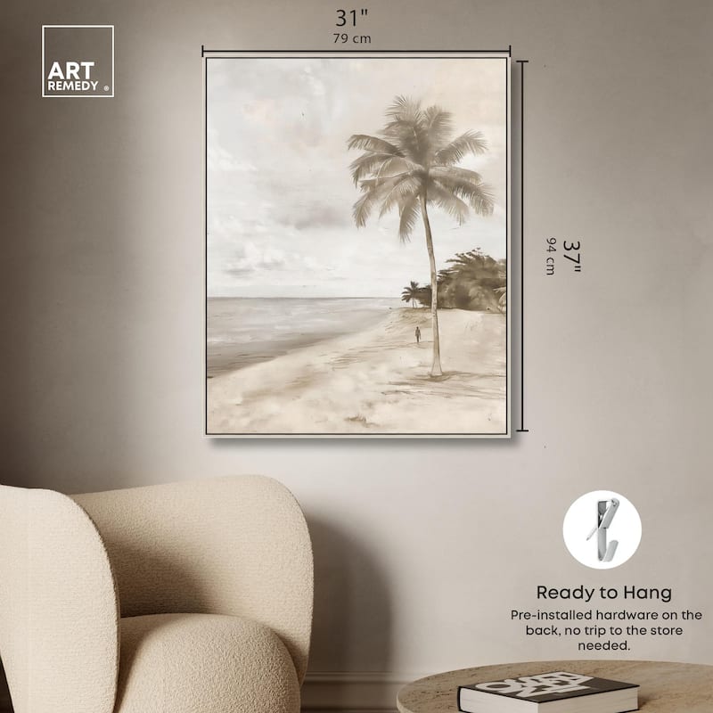 Vastness of the Sea II Canvas by Art Remedy